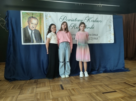 POWIATOWY KONKURS RECYTATORSKI