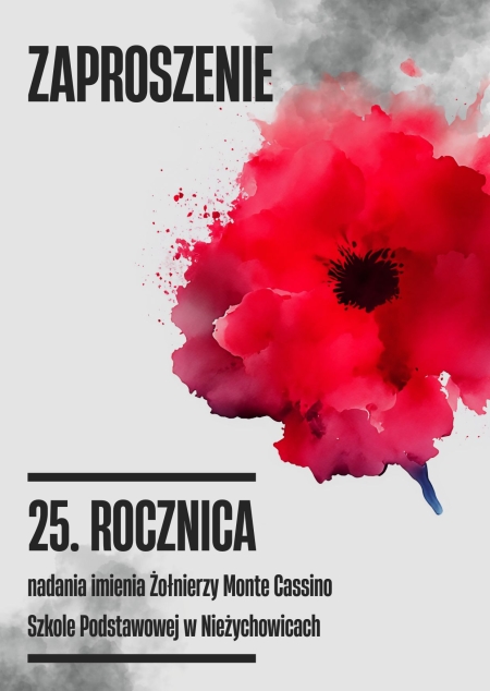 ZAPROSZENIE NA JUBILEUSZ SZKOŁY