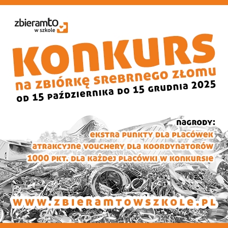 KONKURS NA ZBIÓRKĘ ''SREBRNEGO ZŁOMU''
