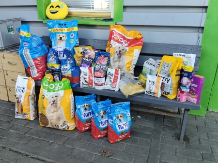 FINAŁ ZBIÓRKI DLA SCHRONISKA ''PRZYTULISKO''